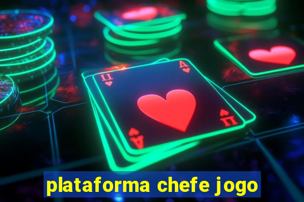 plataforma chefe jogo